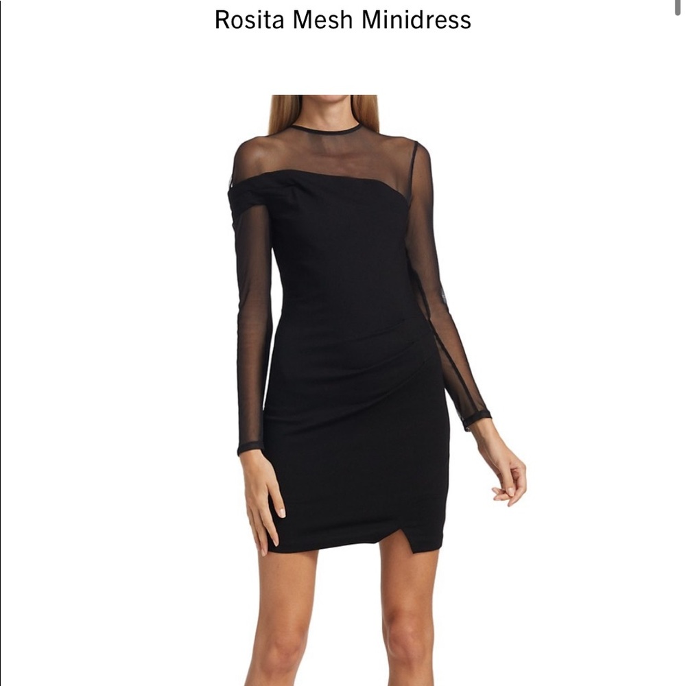 NWT Bailey 44 Rosita Mesh Minidress